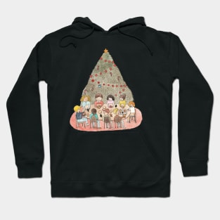 Christmas Greeting Card Hoodie